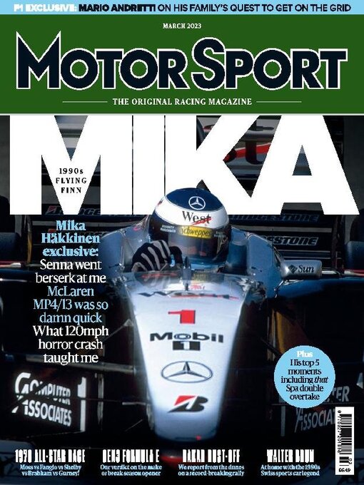 Title details for Motor Sport Magazine by Motorsport Magazine Limited - Available